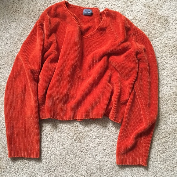 rave Sweaters - Cozy orange sweater